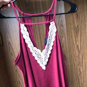 Crochet Suede Tank - Absolutely adorable!